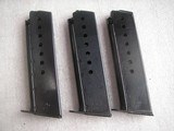 P.38 WALTHER ORIGINAL NAZI'S MILITARY PRODUCTION MAGAZINES IN LIKE NEW ORIGINAL CONDITION