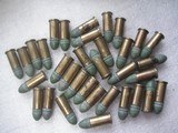 VINTAGE 34 ROUNDS RARE W.R.A. CO. CALIBER 38 S COLLECTIBLE AMMO - 5 of 5