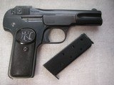 FN BELGIUM MODEL 1900 CALIBER 7.65 mm IN RARE 98% ORIGINAL FACTORY PARTS AND CONDION - 1 of 14