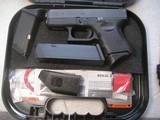 GLOCK MODEL G26 CAL 9MM IN LIKE NEW ORIGINAL CONDITION WITH 2-10 RDS & 1-17 RDS MAGS