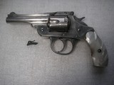 IVER JOHNSON CALIBER 38 REVOLVER WITH MOTHER PERL BEAUTIFUL GRIPS, NEEDS WORK - 1 of 10