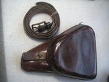 JAPAN NAMBU 14 MILITARY HOLSTER IN EXCELLENT ORIGINAL CONDITION - 2 of 8