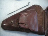 JAPAN NAMBU 14 MILITARY HOLSTER IN EXCELLENT ORIGINAL CONDITION - 3 of 8