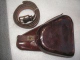 JAPAN NAMBU 14 MILITARY HOLSTER IN EXCELLENT ORIGINAL CONDITION - 1 of 8