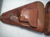 JAPAN NAMBU 14 BEAUTIFUL HOLSTER IN EXTRIMELY RARE LIKE NEW CONDITION WITH SHOLDER STRAP - 5 of 20