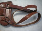 JAPAN NAMBU 14 BEAUTIFUL HOLSTER IN EXTRIMELY RARE LIKE NEW CONDITION WITH SHOLDER STRAP - 3 of 20