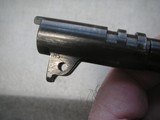 1911A1 WW2 CALIBER .45 ACP "HS" AND "P" STAMPED IN LIKE NEW ORIGINAL WITH BRIGHT BORE CONDITION - 6 of 9