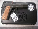 MAUSER MOD.1911 CAL. .22LR NEW CONDITION WITH THREADED BARREL & 10 ROUNDS MAGAZINE - 2 of 17