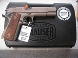MAUSER MOD.1911 CAL. .22LR NEW CONDITION WITH THREADED BARREL & 10ROUNDS MAGAZINE - 1 of 20