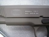 MAUSER MOD.1911 CAL. .22LR NEW CONDITION WITH THREADED BARREL & 10ROUNDS MAGAZINE - 7 of 20