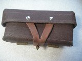 RUSSIAN NAGANT REVOLVER HOLSTER AND BELT AMMO CASE IN 99% ORIGINAL CONDITION - 9 of 14