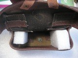 RUSSIAN NAGANT REVOLVER HOLSTER AND BELT AMMO CASE IN 99% ORIGINAL CONDITION - 12 of 14
