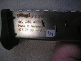 WALTHER MODEL PP, PPK & PK 380 STAILESS STEEL MAGAZINES IN LIKE NEW ORIGINAL CONDITION - 10 of 10