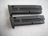 BERETTA 92 FS 2 FACTORY 10 ROUNDS CALIBER 9MM MAGAZINES IN EXCELENT ORIGINAL CONDITION