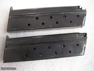 COLT 1911 CALIBER 9 MM & 10 MM FACTORY ORIGINAL MAGAZINS LIKE IN NEW FACTORY CONDITION
