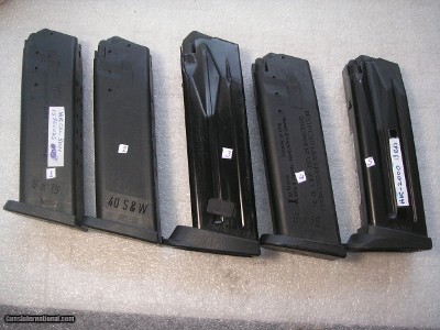 HECKLER & KOCH GERMAN FACTORY ORIGINAL MAGAZINES IN LIKE NEW CONDITION IN 3 CALIBERS