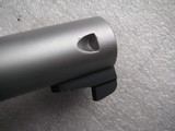 HIGH STANDARD STAILESS STEEL HEAVY 5.5" LONG BARREL CALIBER .22LR IN NEW CONDITION - 14 of 15