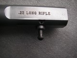 HIGH STANDARD STAILESS STEEL HEAVY 5.5" LONG BARREL CALIBER .22LR IN NEW CONDITION - 8 of 15