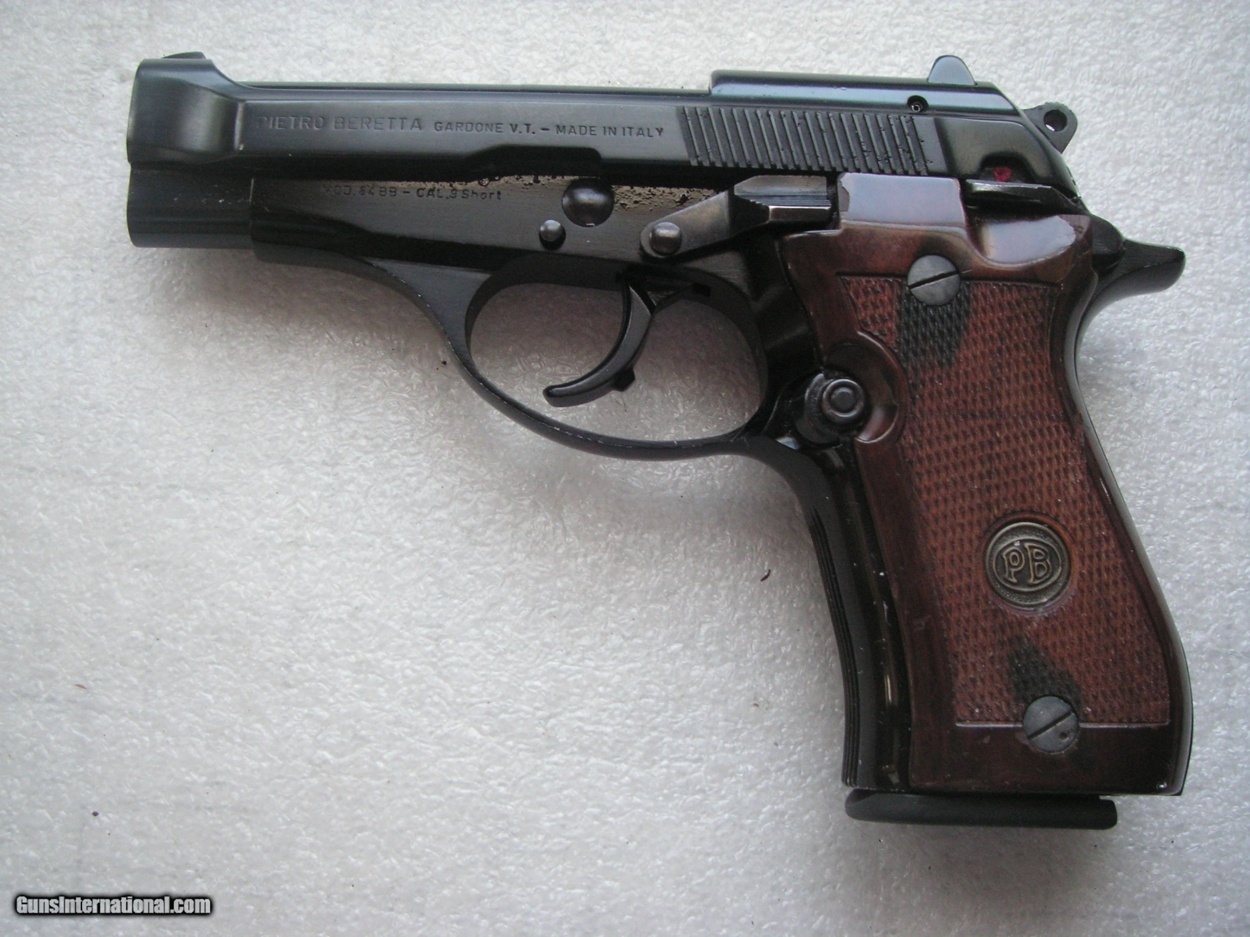 BERETTA MODEL 84BB IN EXCELLENTFACTORY ORIGINAL CONDITION WITH BRIGHT ...