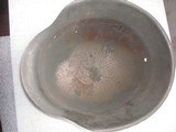 WW2 NAZI'S SS HELMET IN EXCELLENT ORIGINAL PRSTINE CONDITION WITH SINLE DECOL 1943 DATED - 2 of 19