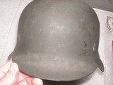 WW2 NAZI'S SS HELMET IN EXCELLENT ORIGINAL PRSTINE CONDITION WITH SINLE DECOL 1943 DATED - 14 of 19