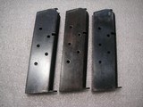 COLT 1911A1 COMMERCIAL CALIBER 45ACP 7 MAGAZINES IN VERY GOOD FACTORY ORIGINAL CONDITION - 3 of 17