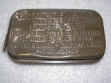 WW2 1942 DATED FIRST AID POCKET US ARMY IN THE BELT CASE IN ORIGINAL UNOPEN CONDITION - 2 of 11
