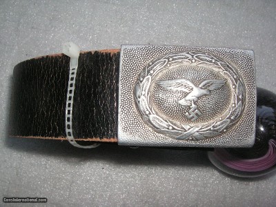 WW2 NAZI'S AIRFORCE BALT 1939 DATED WITH THE BUCLE IN VERY GOOD ORIGINAL CONDITION