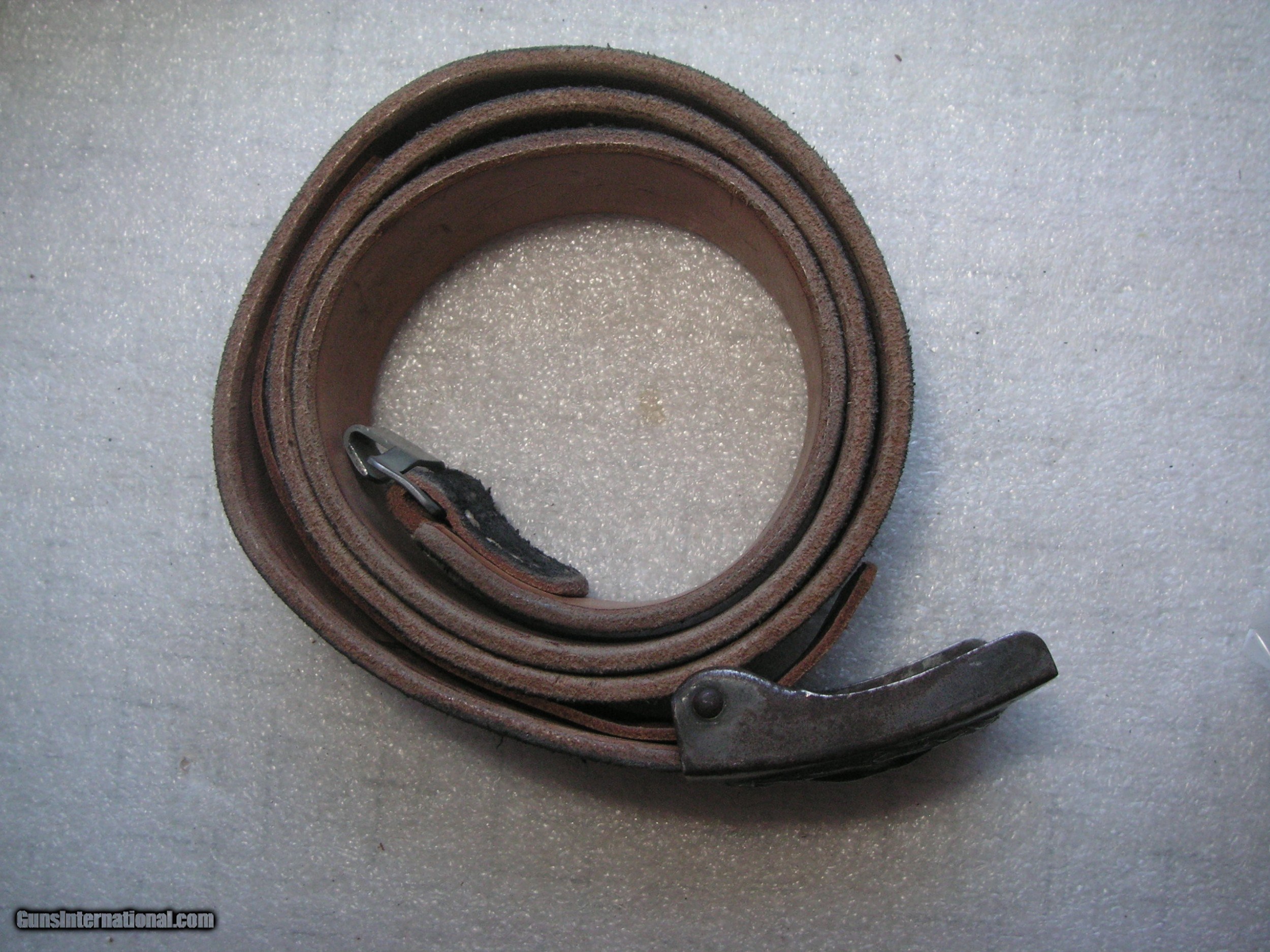 WW2 NAZI'S AIRFORCE BELT WITH STEEL BACLE IN GOOD ORIGINAL CONDITION ...