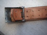 WW2 NAZI'S AIRFORCE BELT WITH STEEL BACLE IN GOOD ORIGINAL CONDITION - 9 of 13