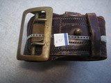 ENGLISH MILITARY OFFICER BELT IN EXCELLENT ORIGINAL CONDITION - 1 of 10