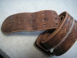 ENGLISH MILITARY OFFICER BELT IN EXCELLENT ORIGINAL CONDITION - 9 of 10