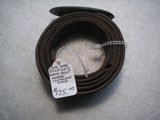 CIVIL WAR SOLDIER WAIST BELT MARKED CLEVLAND OHIO IN GOOD ORIGINAL CONDITION - 4 of 10