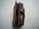 WW1 US MILITARY 1911 MAGAZINES LEATHER BELT CASES IN EXCELLENT ORIGINAL CONDITION - 8 of 16