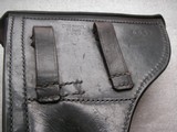 WW2 NAZI'S POLICE 1940 DATED LUGER HOLSTER IN EXCELLENT RARE ORIGINAL CONDITION - 4 of 15