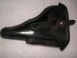 WW2 NAZI'S POLICE 1940 DATED LUGER HOLSTER IN EXCELLENT RARE ORIGINAL CONDITION - 1 of 15