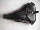 WW2 NAZI'S POLICE 1940 DATED LUGER HOLSTER IN EXCELLENT RARE ORIGINAL CONDITION - 2 of 15