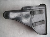 WW2 NAZI'S POLICE 1940 DATED LUGER HOLSTER IN EXCELLENT RARE ORIGINAL CONDITION - 3 of 15