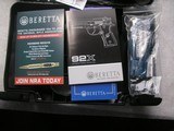 BERETTA MODEL 92X PISTOL IN LIKE NEW ORIGINAL FACTORY CONDITION IN THE MATCHING CASE - 4 of 20