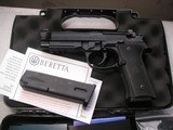 BERETTA MODEL 92X PISTOL IN LIKE NEW ORIGINAL FACTORY CONDITION IN THE MATCHING CASE - 3 of 20