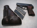 MAUSER HSC WW2 NAZI'S PISTOL FULL RIG IN 98% ORIDINAL CONDITION WITH RARE MARKINGS HOLSTER