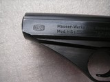 MAUSER HSC WW2 NAZI'S PISTOL FULL RIG IN 98% ORIDINAL CONDITION WITH RARE MARKINGS HOLSTER - 5 of 20