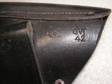 WALTHER PPK NAZI'S 1942 PRODUCTION HOLSTER IN RARE LIKE NEW FACTORY ORIGINAL CONDITION - 3 of 13