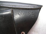 WALTHER PPK NAZI'S 1942 PRODUCTION HOLSTER IN RARE LIKE NEW FACTORY ORIGINAL CONDITION - 4 of 13