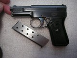 MAUSER MOD. 1910 IN VERY RARE 98% FACTORY ORIGINAL CONDITION1910 EARLY PRODUCTION S/N 3277 - 9 of 20