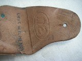 WW2 1911A1 US MILITARY BOYT HOLSTER IN EXCELLENT FACTORY ORIGINAL CONDITION - 17 of 20