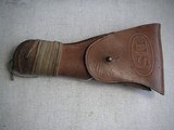 WW2 1911A1 US MILITARY BOYT HOLSTER IN EXCELLENT FACTORY ORIGINAL CONDITION - 2 of 20