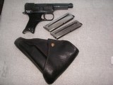 WW2 JAPAIN MILITARY NUMBU 94 FULL RIG PISTOL IN EXCELLENT ORIGINAL COMDITION WITH 2 MAGS. - 1 of 20