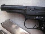 WW2 JAPAIN MILITARY NUMBU 94 FULL RIG PISTOL IN EXCELLENT ORIGINAL COMDITION WITH 2 MAGS. - 5 of 20