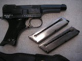 WW2 JAPAIN MILITARY NUMBU 94 FULL RIG PISTOL IN EXCELLENT ORIGINAL COMDITION WITH 2 MAGS. - 2 of 20